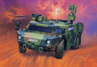 Картинка рисованные армия автомобиль танк