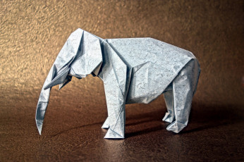 Картинка разное ремесла +поделки +рукоделие слон оригами