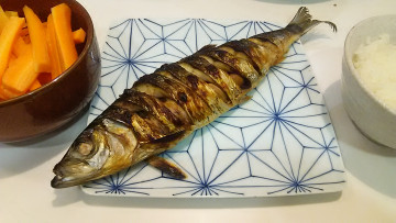 Картинка еда рыба +морепродукты +суши +роллы скумбрия