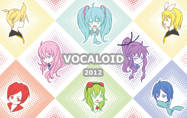 Обои картинки фото аниме, vocaloid, малыши