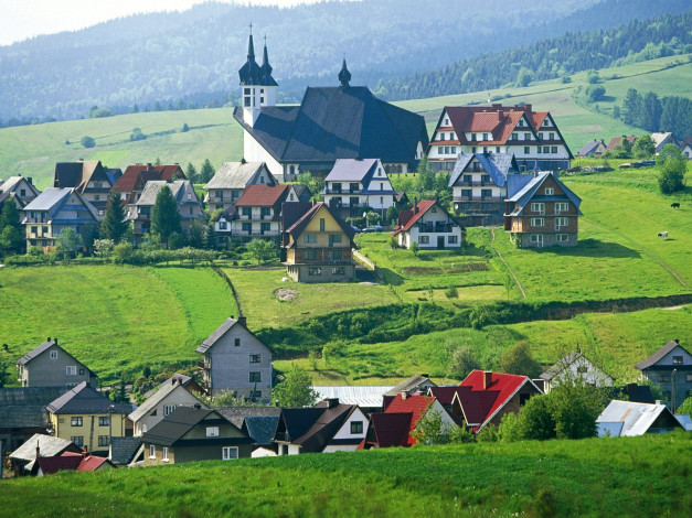 Обои картинки фото pieniny, kluszkowce, tatra, mountains, poland, города, пейзажи