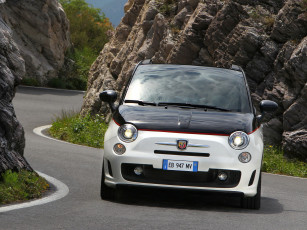 Картинка abarth 500c 2010 автомобили fiat