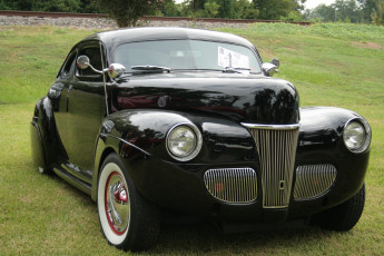 обоя ford, 1941, автомобили, custom, classic, car, ретро, черный