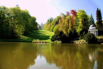 Картинка германия кассель природа реки озера парк