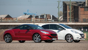 Картинка peugeot rcz автомобили франция psa citroen