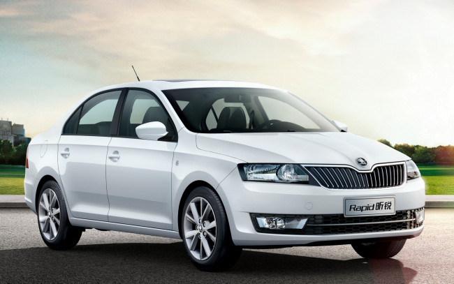 Обои картинки фото автомобили, skoda