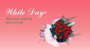 Картинка праздничные день+святого+валентина +сердечки +любовь розы букет