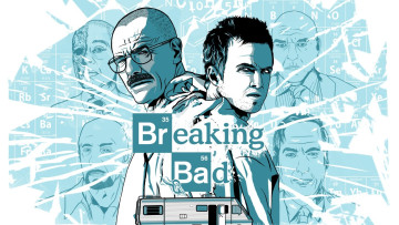 Картинка рисованные кино breaking bad