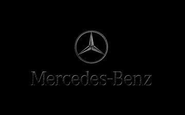 обоя бренды, авто-мото,  mercedes-benz, логотип