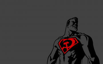 Картинка рисованные комиксы супермен
