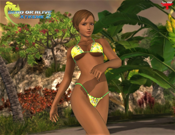 Обои картинки фото видео игры, dead or alive,  xtreme 2, девушка, купальник, тропики