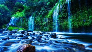 обоя mossbrae falls, northern california, природа, водопады, mossbrae, falls, northern, california