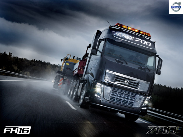 Обои картинки фото автомобили, volvo, trucks