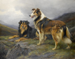 Картинка рисованные wright barker