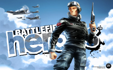 Картинка battlefield heroes видео игры солдат самолеты оружие