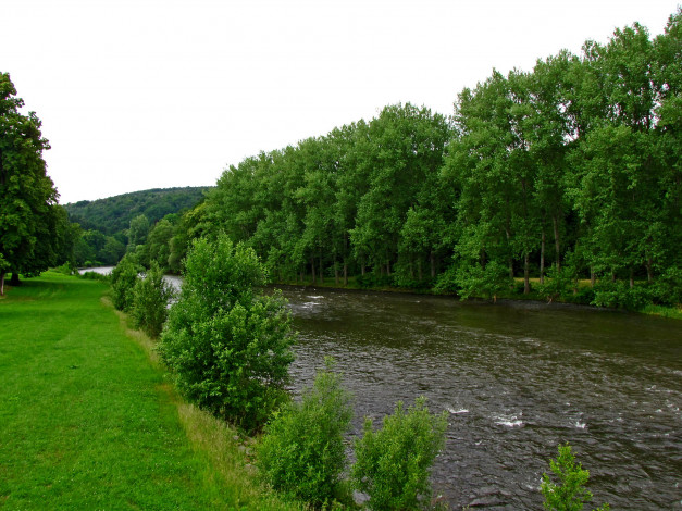 Обои картинки фото германия, вексельбург, природа, реки, озера, река