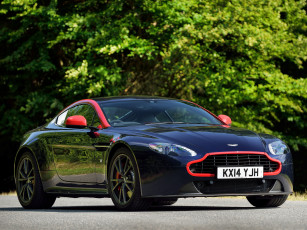 Картинка автомобили aston+martin uk-spec n430 vantage aston martin v8 2014г темный