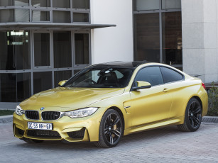 обоя автомобили, bmw, m4, coupе, za-spec, f82, 2014г, желтый