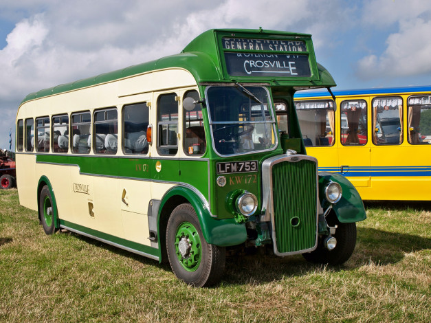 Обои картинки фото 1950 bristol l6becw crosville kw172, автомобили, автобусы, автобус, ретро, история