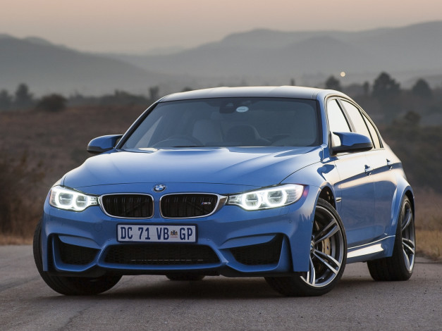 Обои картинки фото автомобили, bmw, m3, za-spec, f80, 2014г, синий