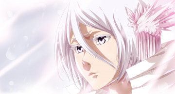 Картинка аниме bleach блич взгляд девушка арт kuchiki rukia