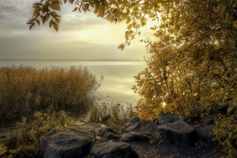 Картинка природа реки озера пейзаж осень озеро
