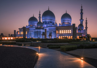 обоя zheikh zayed grand mosque, города, - мечети,  медресе, мечеть