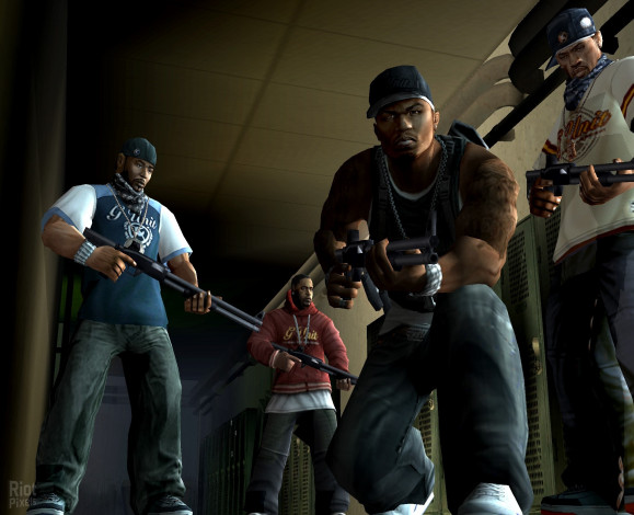 Обои картинки фото видео игры, 50 cent,  bulletproof, оружие, бандиты