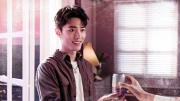 Картинка мужчины xiao+zhan актер рубашка банка дверь