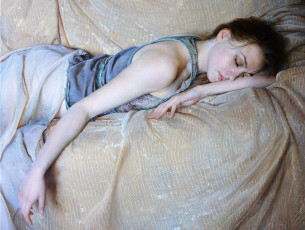 Картинка рисованное люди девушка сон