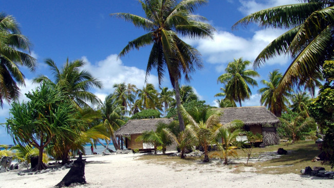 Обои картинки фото french polynesia, города, - здания,  дома, french, polynesia