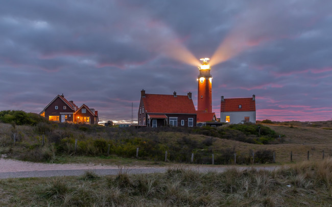 Обои картинки фото texel lighthouse, netherlands, природа, маяки, texel, lighthouse