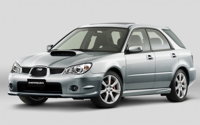 Обои картинки фото subaru, impreza, wrx, sport, wagon, автомобили