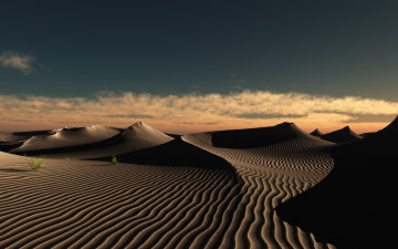 Картинка 3д графика nature landscape природа песок пустыня