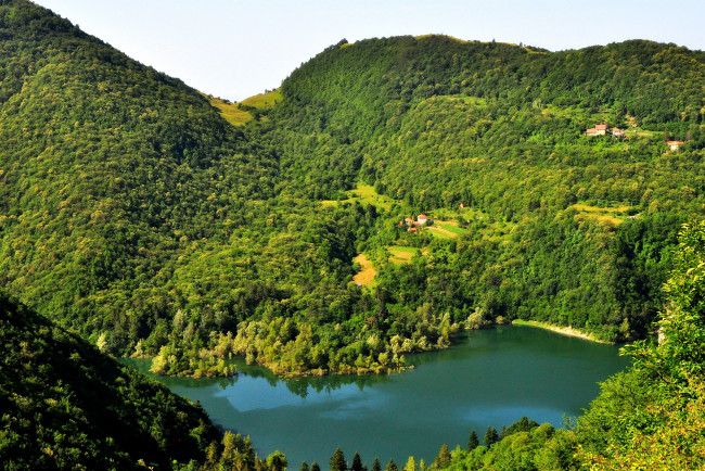 Обои картинки фото италия, лигурия, монтоджо, природа, реки, озера, озеро, горы