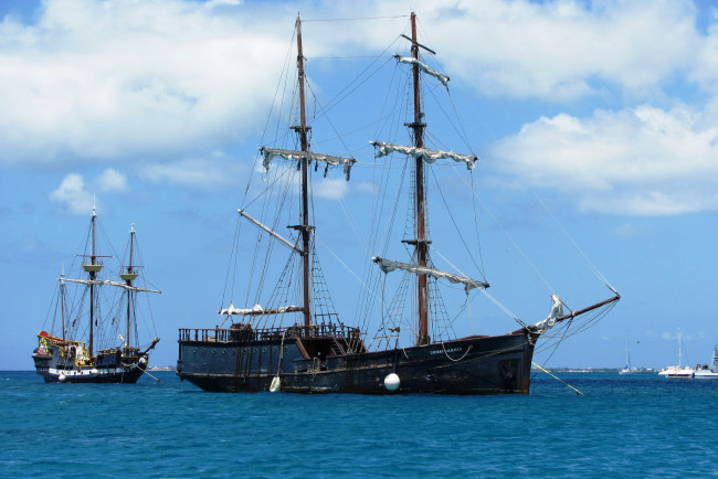Обои картинки фото корабли, парусники, пиратские
