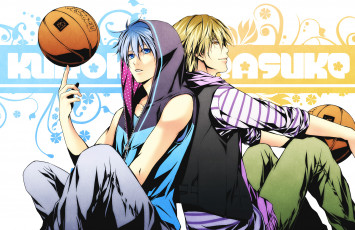 Картинка аниме kuroko+no+baske узор мяч баскетбол парни kise ryouta kuroko no basket куроко tetsuya