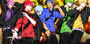 Картинка аниме kuroko+no+baske tetsuya kuroko yuna shintarou midorima no basket ryouta kise баскетбол куроко daiki aomine atsushi murasakibara seijuurou akashi