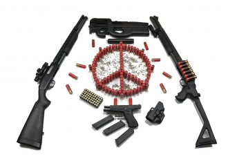 Картинка оружие дробовики автомат пистолет помповое ружьё знак патроны