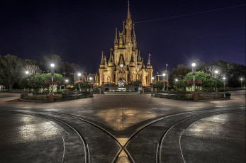 Картинка города диснейленд greg stevenson photographer photo disneyland парк замок