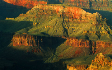 Картинка природа горы закат каньон grand canyon national park скалы сша аризона