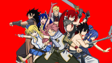 обоя аниме, fairy tail, fairy, tail