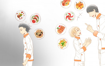 Картинка аниме shokugeki+no+soma дети