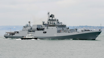Картинка talwar+class+frigate корабли фрегаты +корветы wallhaven индийский флот class talwar фрегат военный корабль