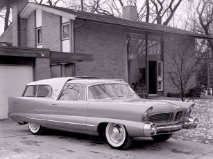 обоя chrysler, pleinsman, 1956, автомобили