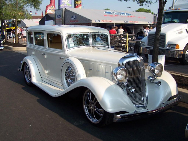 Обои картинки фото chrysler, 1933, автомобили, классика