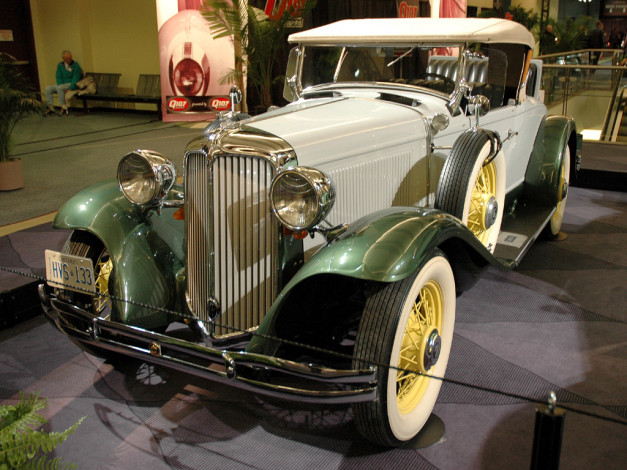 Обои картинки фото chrysler, cm, deluxe, 1931, автомобили, классика