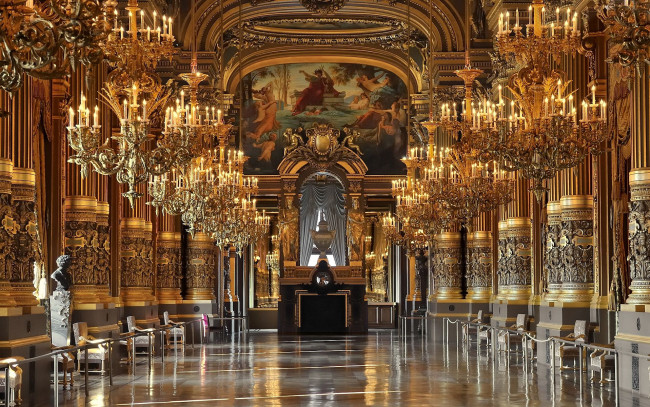Обои картинки фото opera, house, of, paris, интерьер, дворцы, музеи