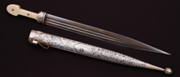 Картинка кавказский кинжал оружие холодное ножны