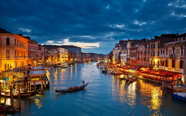 Обои картинки фото venice, italy, города, венеция, италия, гондола